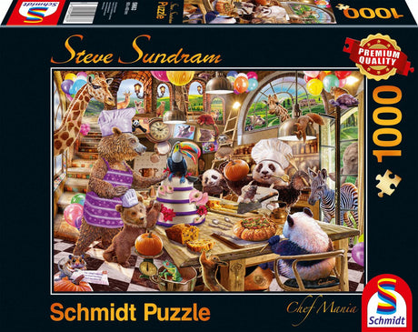 Schmidt chef mania, 1000 stuks puzzel