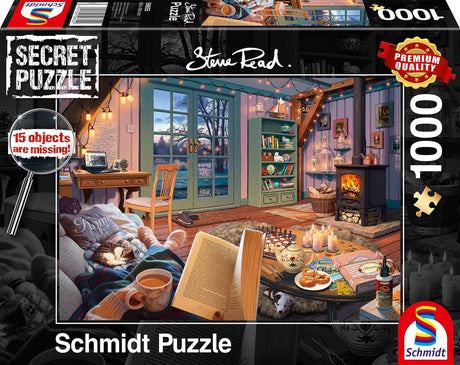 Schmidt - legpuzzel - in het vakantiehuisje - steve read - 1000 stukjes - volwassenen - vanaf 12 jaar