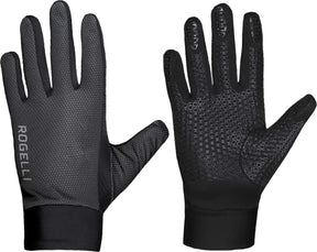 Rogelli laval fietshandschoenen heren - wielrenhandschoenen - zwart - maat s