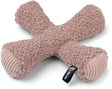 District 70 ziggy – zacht hondenspeelgoed met pieper en knispergeluid – roze - ø30 cm
