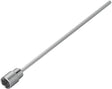 Proplus verlengadapter - 340mm 19mm - voor hoeksteun - pootsleutel accuboor - caravan - staal