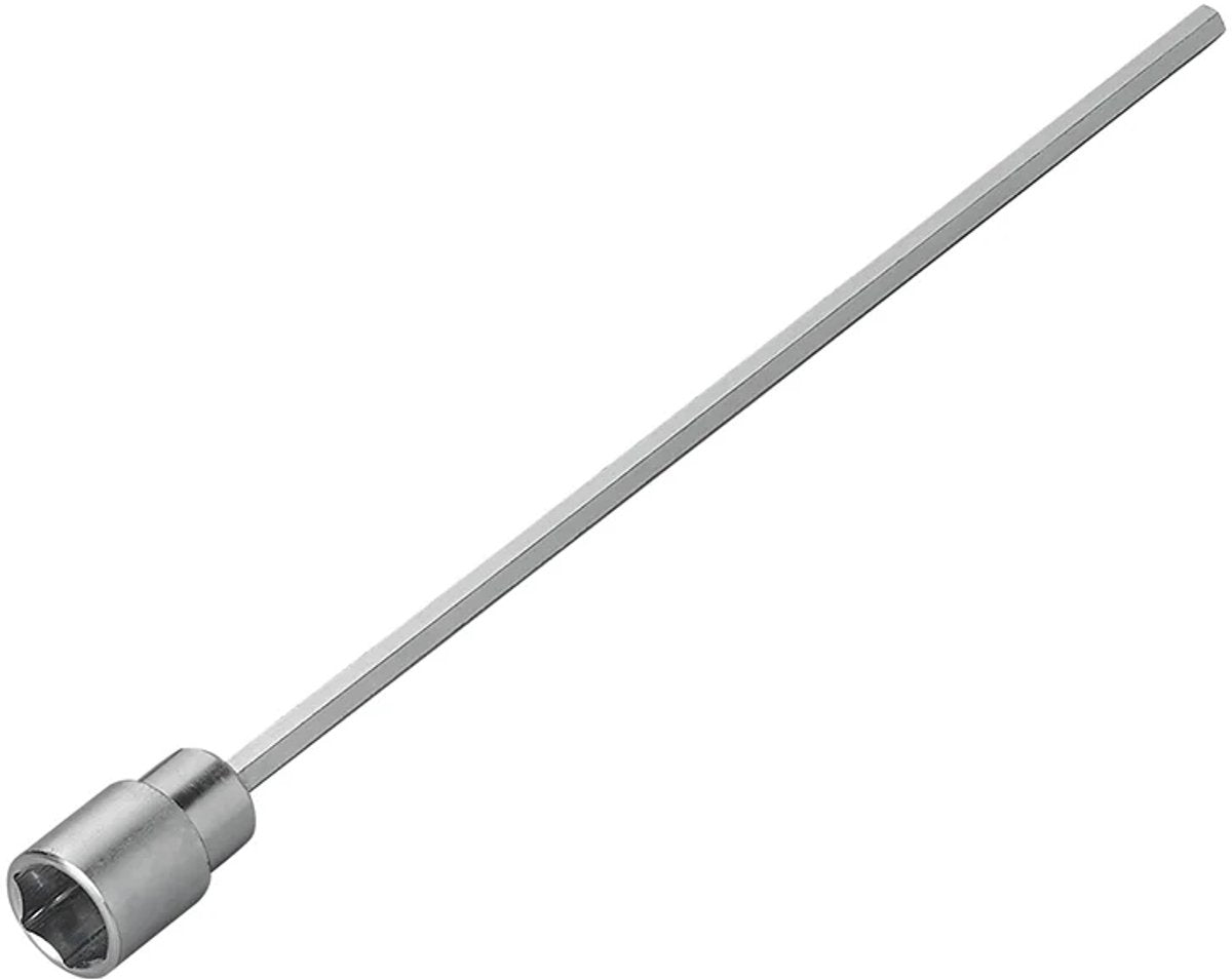 Proplus verlengadapter - 340mm 19mm - voor hoeksteun - pootsleutel accuboor - caravan - staal