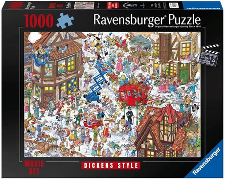 Ravensburger dickens style - movie set 4 - ray nicholson - puzzel van 1000 stukjes