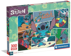 Clementoni - puzzel - 300 stukjes - stitch 2025 - puzzel voor kinderen - vanaf 9 jaar