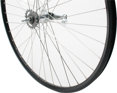 Roland Achterwiel 28 RN ZAC2000 zwart RVS spk