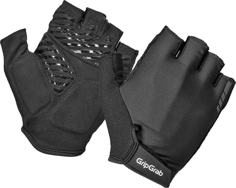 Gripgrab - proride rc max korte vinger zomer fietshandschoenen met padding - zwart - heren - maat l