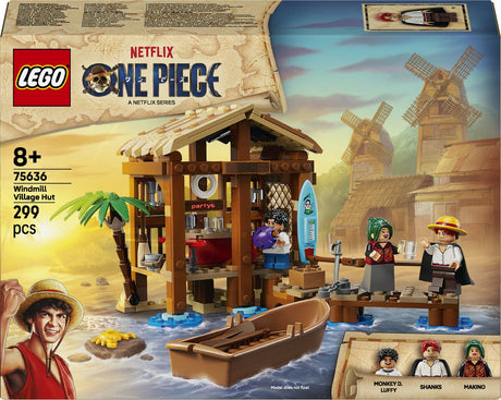 Lego ® one piece hut in windmolendorp bouwset - 75636