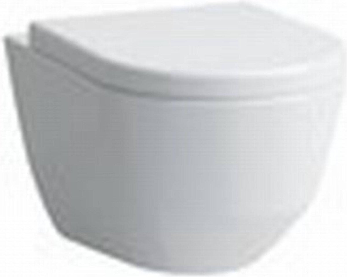 Laufen pro wandcloset 53x36x34.5cm diepspoel rimless keramiek wit
