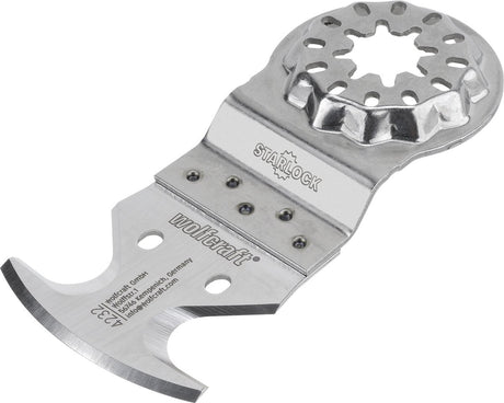 Wolfcraft - 3 in 1 multitool mes - starlock - voor pvc, vinyl, tapijt en dakleer snijden - 4232000