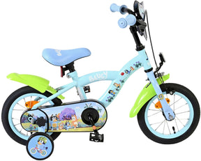 Volare bluey kinderfiets - uni - 12 inch - lichtblauw