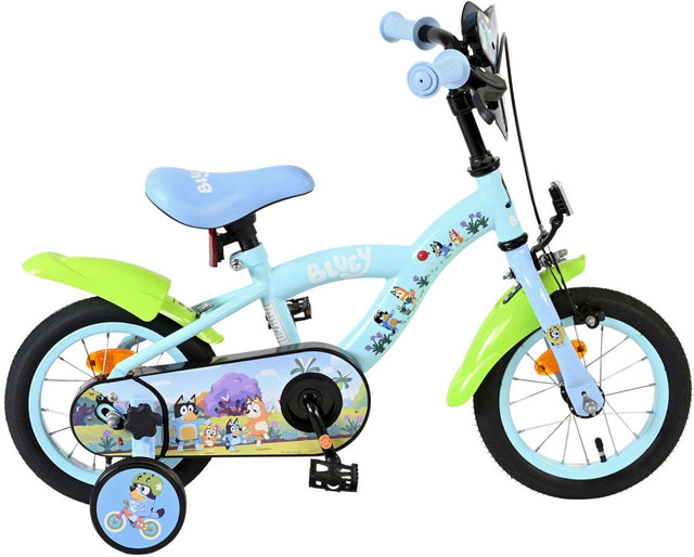 Volare bluey kinderfiets - uni - 12 inch - lichtblauw