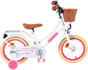 Volare Excellent Kinderfiets - Meisjes - 14 inch - Wit