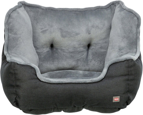 Trixie autostoel voor honden - 50 x 50 x 40 cm - zwart grijs one size
