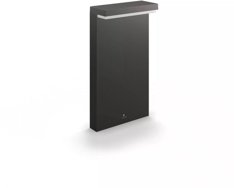 Philips led philips bustan sokkellamp - ultra efficient - antraciet - 3,8w