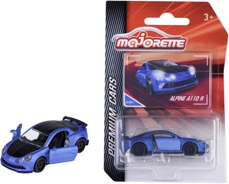 Majorette alpine a110r, blauw (premium cars)