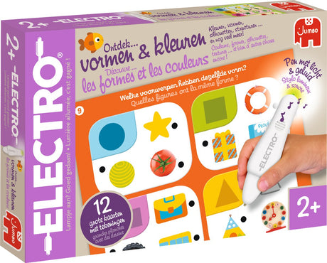 Electro jumbo wonderpen vormen kleuren educatief spel