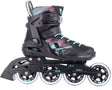 Tempish wox 2.0 84 skeelers - inline skates - dames - zwart turquoise - maat 39