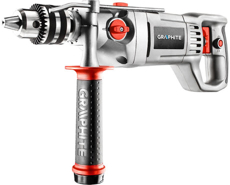 Graphite electrische klopboormachine 1050 w aluminium body tandkrans 16 mm boorkop -
