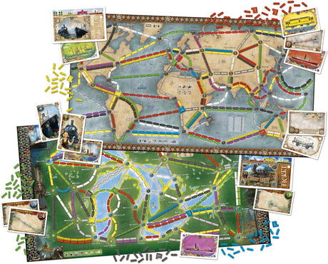 Days of wonder ticket to ride rails sails - nl