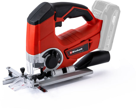 Einhell accu decoupeerzaag te-js 18 li solo - power x-change - 18 v li-ion - slaghoogte: 25 mm - versteksneden: max. 47° - led-verlichting - excl. accu en lader
