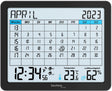Nextime digitale kalender technoline wt 2600 172x139x21mm zwart