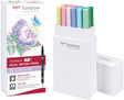 Tombow abt dual brush tekenpennen - brushpennen - set van 18 stuks - pastel kleuren