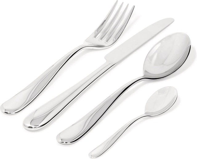 Alessi nuovo milano bestekset - monoblock - rvs - 24-delig - 6-persoons