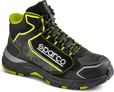 Sparco allroad-h motegi werkschoenen s3 esd heren dames - hoge veiligheidsschoenen - zwart - maat 43