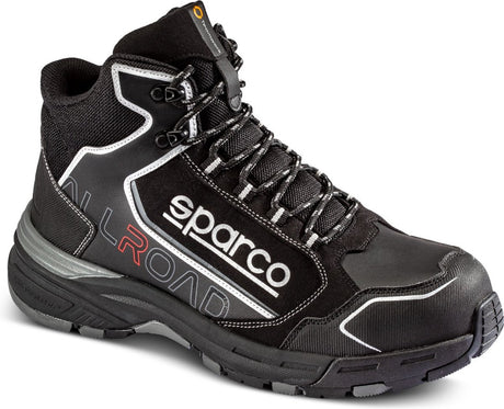 Sparco allroad-h okayama werkschoenen s3 esd heren dames - hoge veiligheidsschoenen - zwart - maat 48