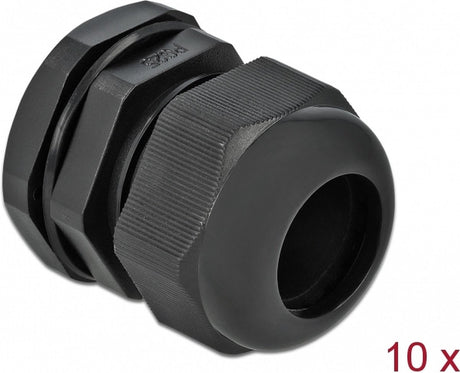 Delock kabelwartel pg25 10 stuks zwart