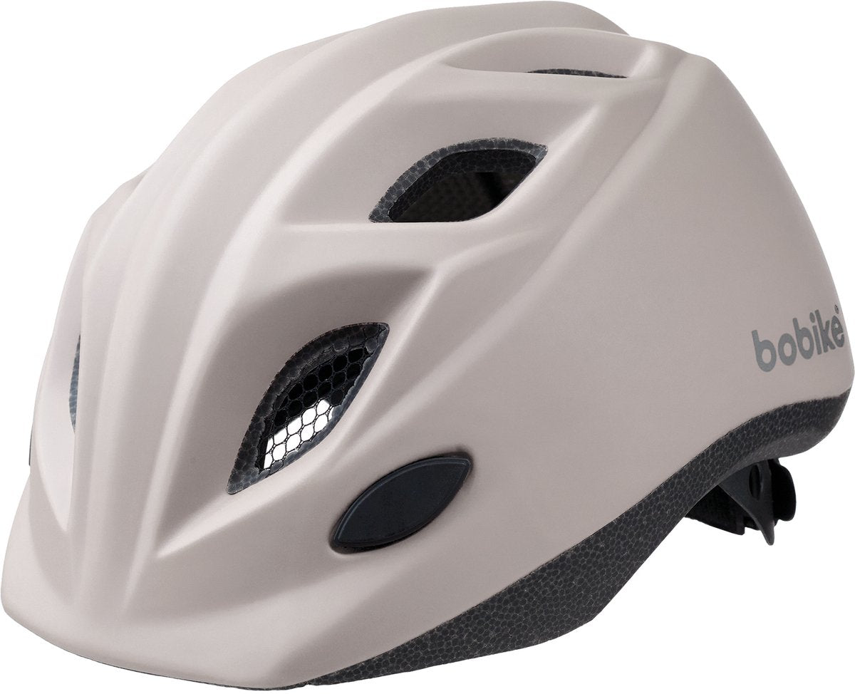 Bobike helm kids 52 56cm (s) in-mold - vanilla cup cake - wit