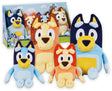 Moose bluey pluche knuffels set - 4st.
