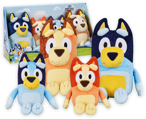 Moose bluey pluche knuffels set - 4st.
