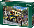 Falcon puzzel catching the bus - legpuzzel - 500 stukjes