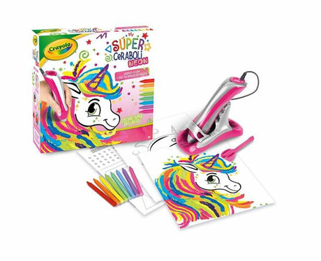 Crayola super ceraboli neon eenhoorn educatief speelgoed veelkleurig