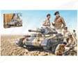 Italeri modelbouwpakket militaire voertuigen - 6592 crusader mk. iii with british crew plastic - 1:35 - modelbouw