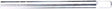 zadelpen kaars 31.8 x 300 alu