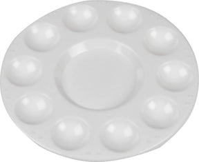 Creativ company palet, d: 17 cm, 10 stuks, wit