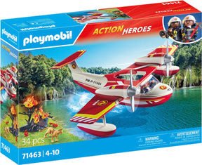 Playmobil action heroes brandweervliegtuig met blusfunctie - 71463