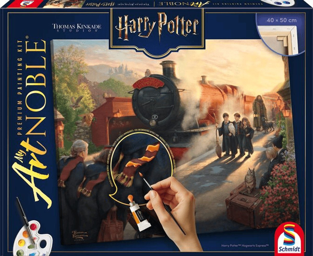 Schmidt thomas kinkade, my artnoble wizarding world - hobbypakket