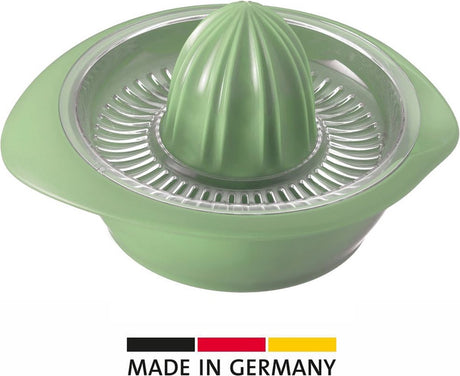 Westmark citruspers met sapreservoir, diameter: 18,7 cm, inhoud: 350 ml, kunststof, limetta, mint groen, 3091227m
