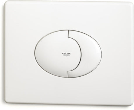 Grohe skate air wc bedieningspaneel - horizontaal - dual flush - alpine wit