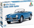 Italeri modelbouwpakket militaire voertuigen - 3668 alfa romeo giulia 1600 spider - auto plastic - 1:24 - modelbouw