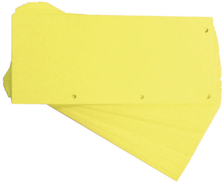 Oxford scheidingsstrook duo 240x105mm geel 60st