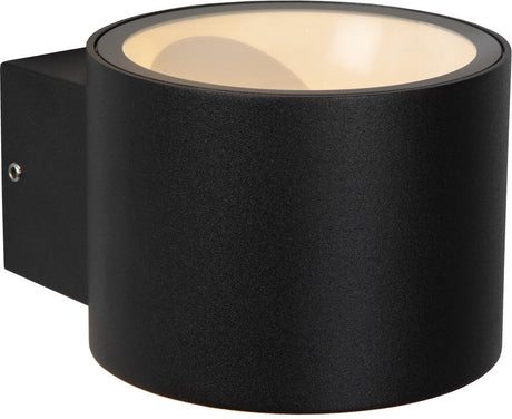 Lucide oxford - wandlamp binnen buiten - 1xg9 - ip54 - zwart