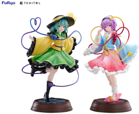 Furyu touhou project tenitol pvc statue koishi komeiji satori komeiji 22 cm