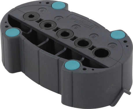 Wolfcraft - boormal - boorhulp voor recht boren - boorhulpstuk - boren op rond materiaal of hoeken - 4685000