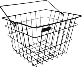 Steco vintage mand (helma) zwart