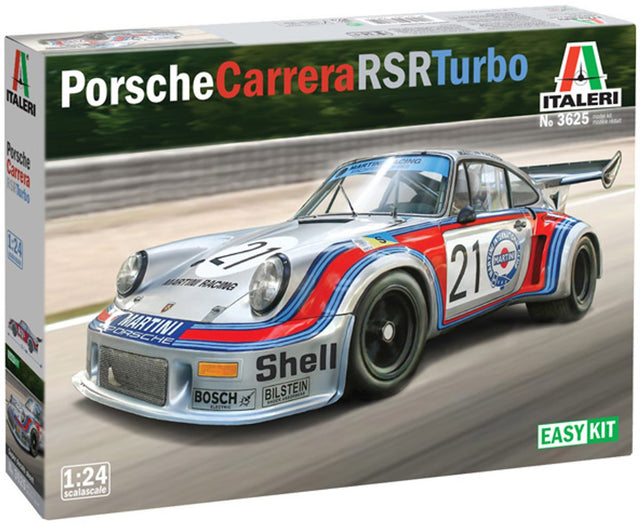 Italeri modelbouwpakket auto - 3625 porsche 911 rsr turbo plastic - 1:24 - modelbouw