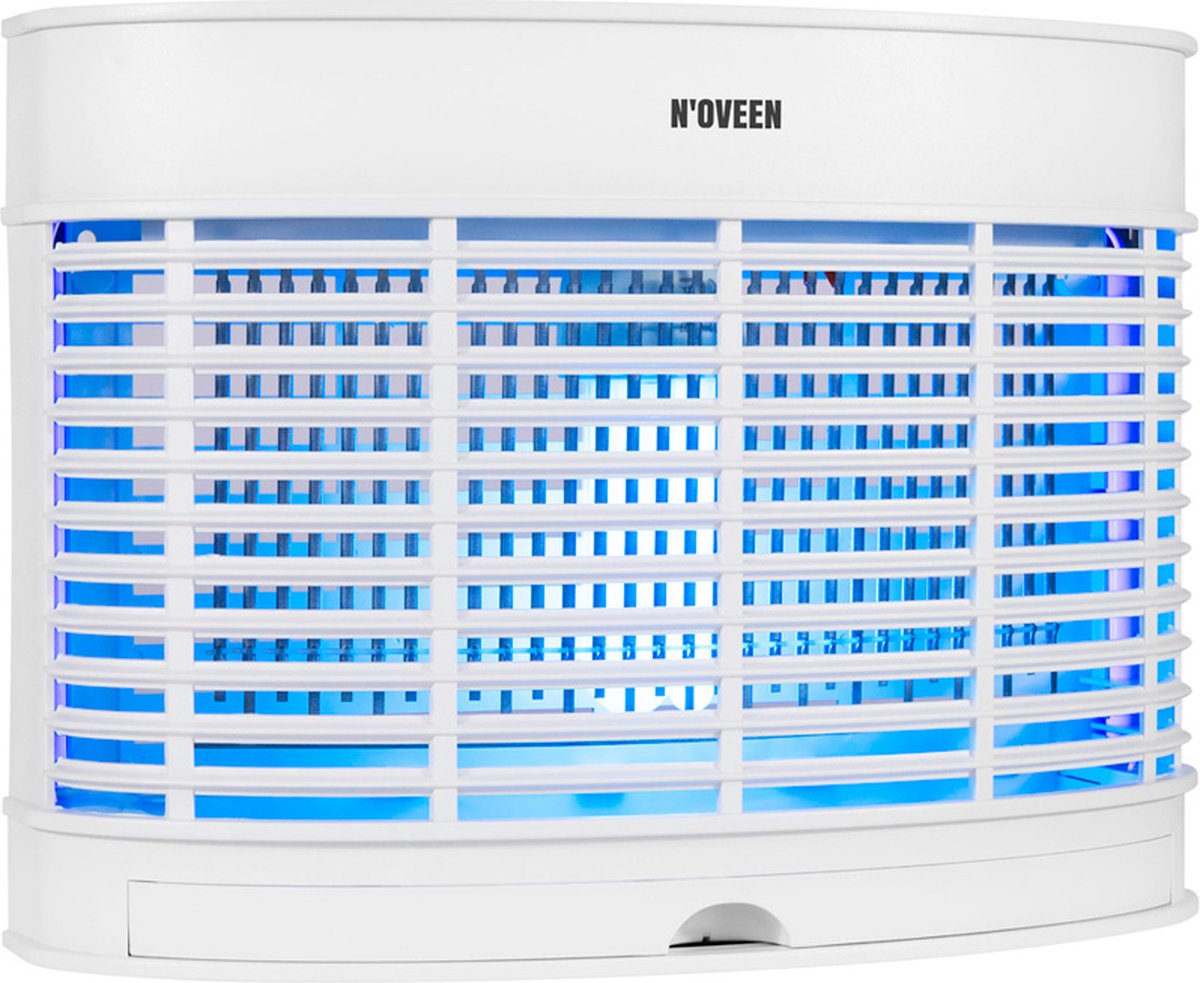 Noveen ikn930 - insectenlamp - uva technologie voor efficiënte veilige insectenbestrijding - wit